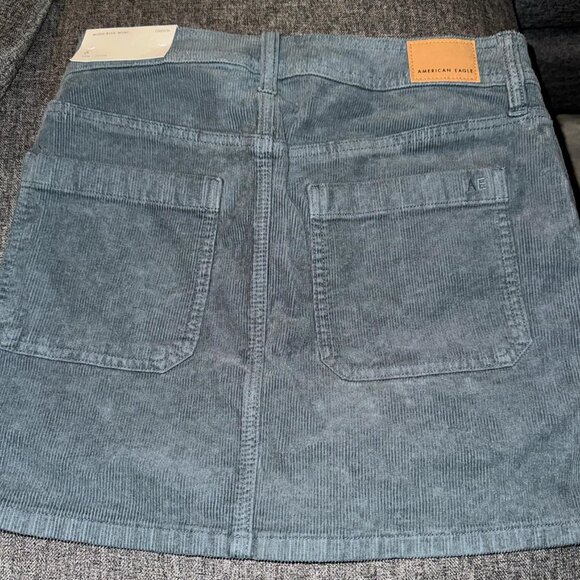 AE High-Waisted Corduroy Mini Skirt - Picture 4 of 6